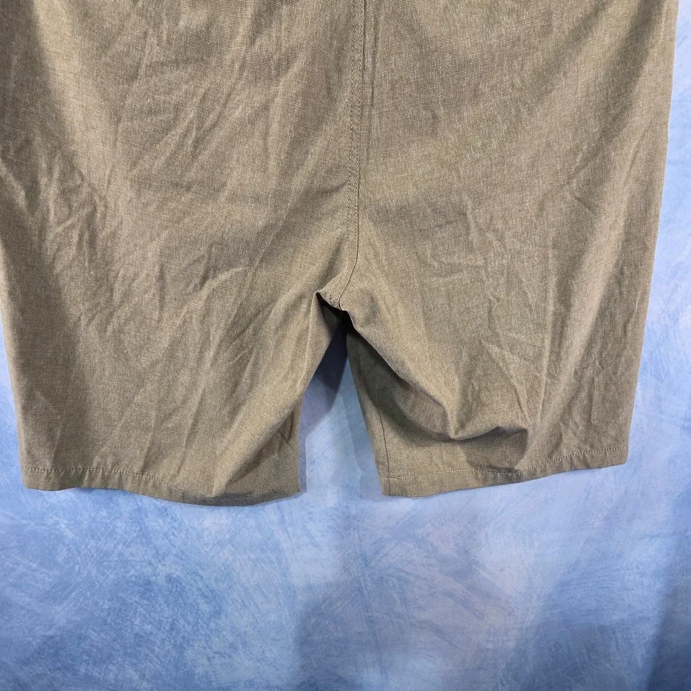 Billabong Submersibles Crossfire Hybrid Shorts Mens 36 Olive Green 4-Way Stretch